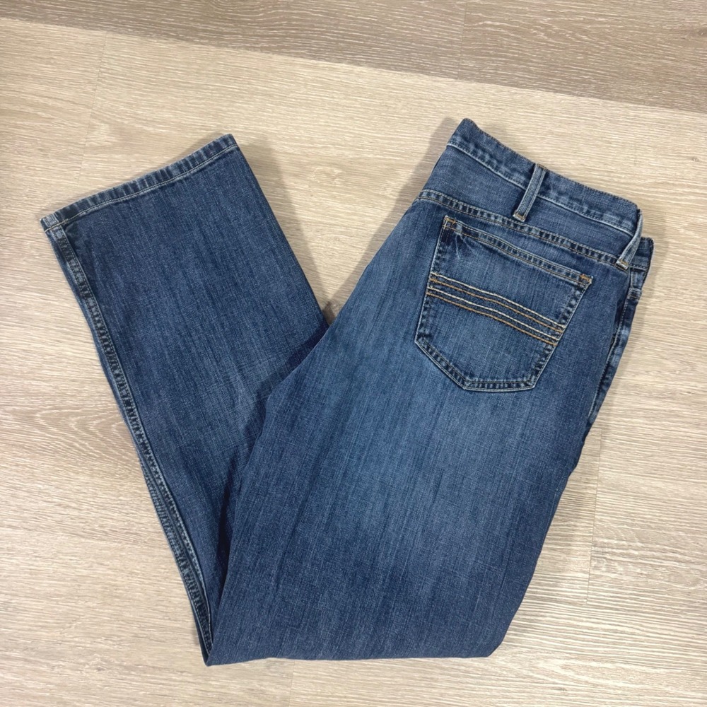 Cinch Jeans Mens 38x30 Blue Medium Wash Straight Leg Denim MB98034006